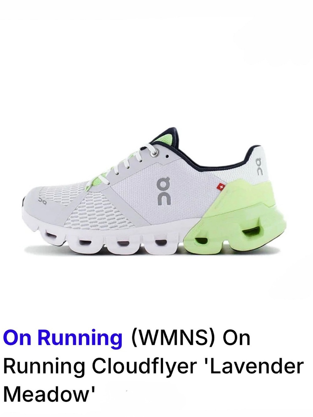 On Running Cloudflyer 2.0 Lavender Meadow Women's Running Shoes Sz 10 NIB